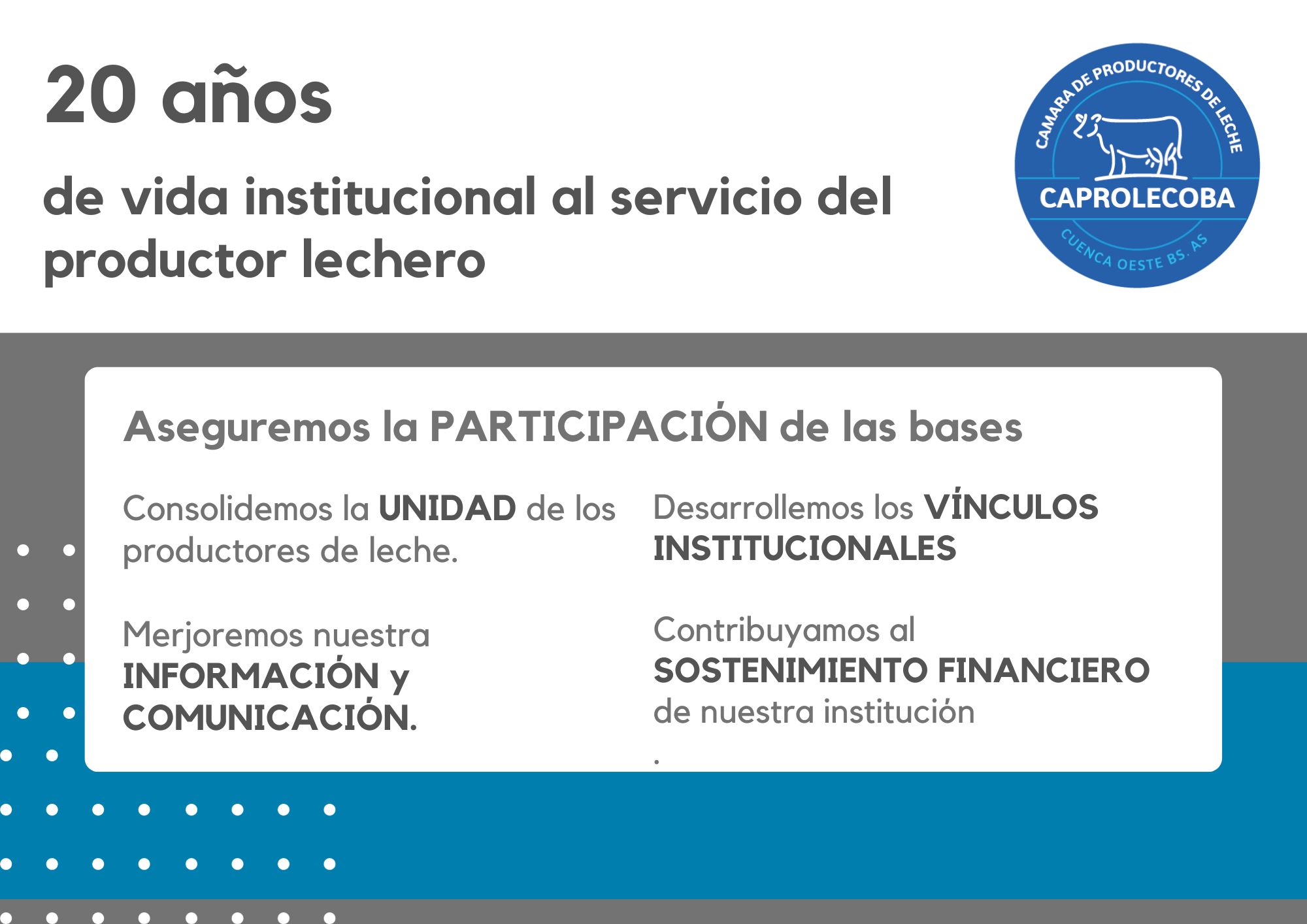 20 años de una herramienta clave para el productor lechero