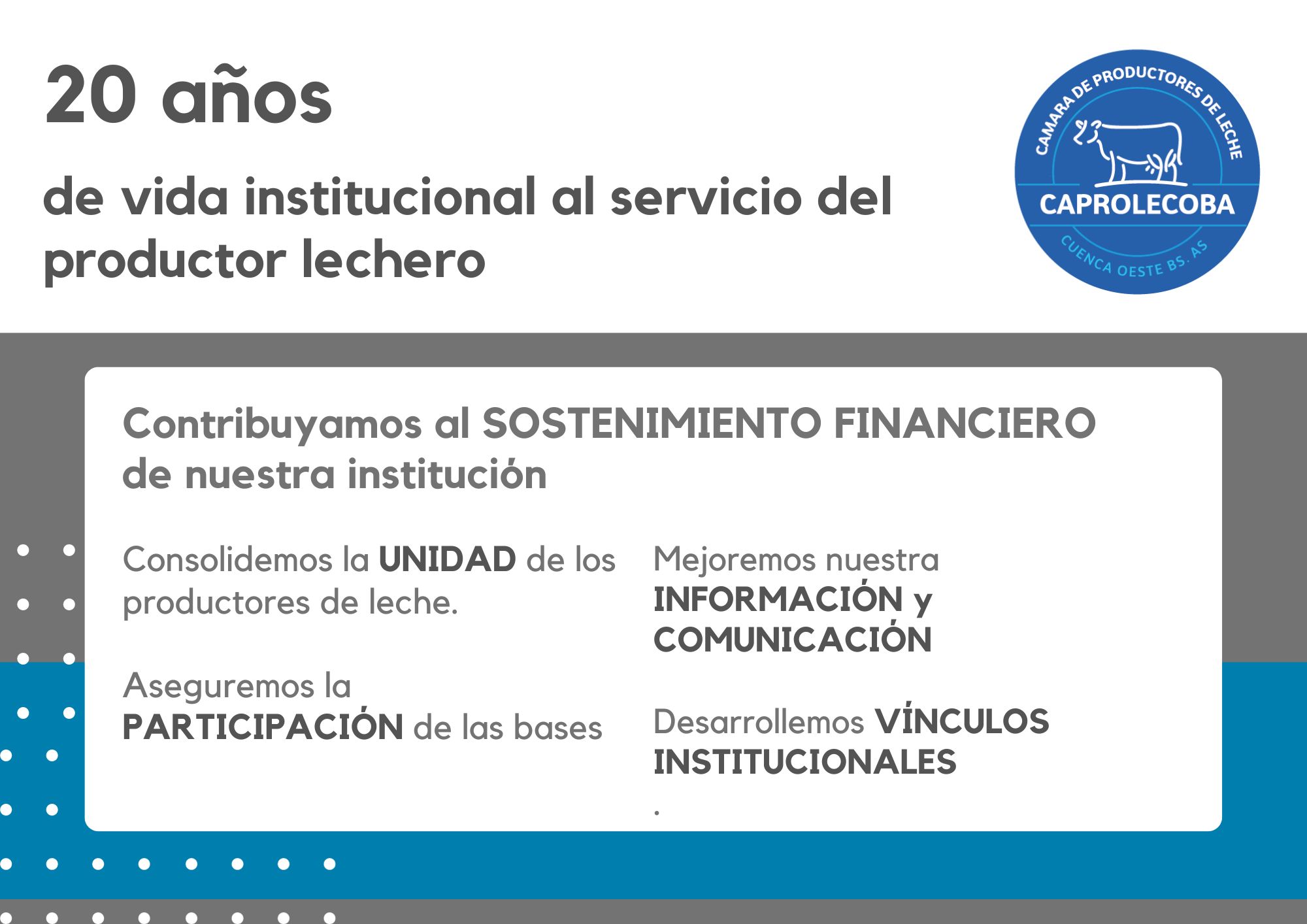 20 años colaborando con el desarrollo comercial