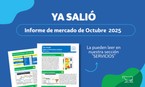 Panorama de Mercado Lechero Octubre 2025