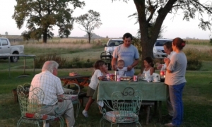 Una familia de tradición tambera